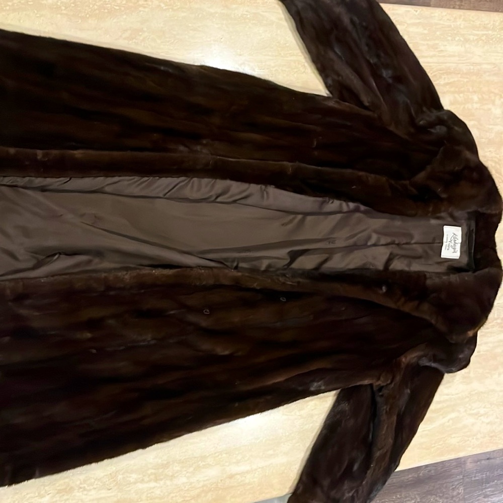 Karkagis Furs vintage full size real mink coat